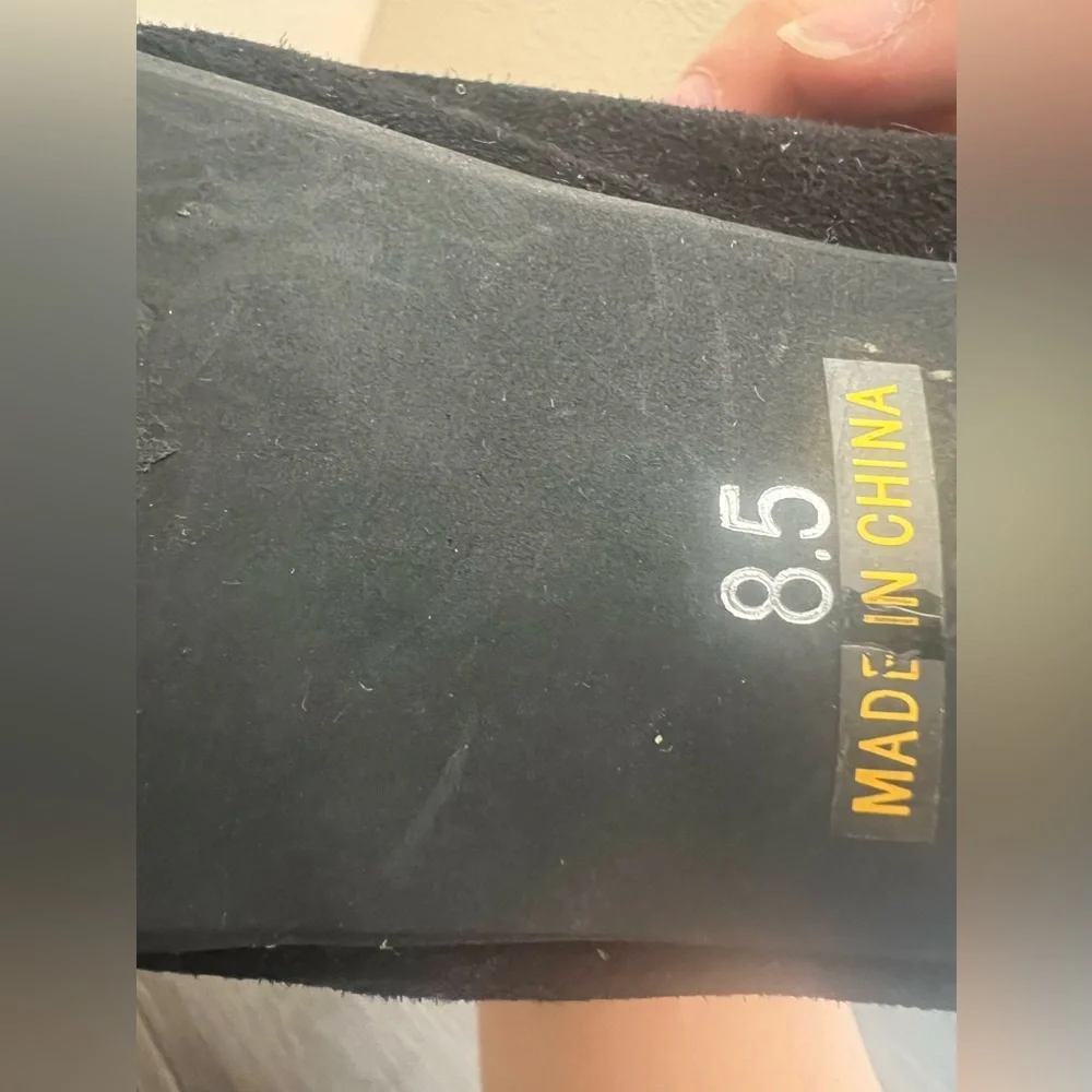 Jeffrey Campbell Madame Spike Suede Studded Platform Pump - Picture 7 of 7